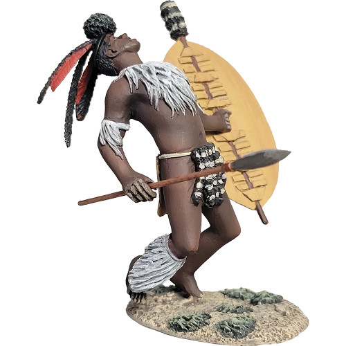 Zulu Casualty Falling Backward 1/30 Figure WILLIAM BRITAIN (20225) Main Image