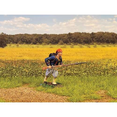 Louisiana Tiger Advancing at the Ready 1861-62 1/30 Figure  William Britain (31507) 1:30 scale Metal by William Britain Alt Image 1
