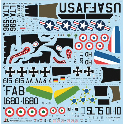 T-6G Texan 1/48 Kit 1:48 scale Plastic by Italeri Alt Image 2