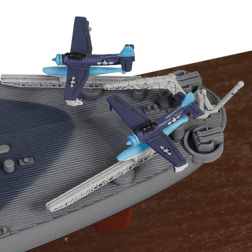 USS Missouri BB-63 1/700 Die Cast Model - Full Hull Display 1:700 scale Metal by Forces of Valor Alt Image 4