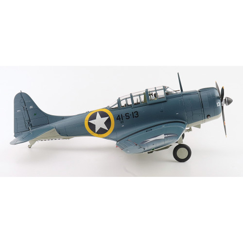 SBD-3 Dauntless 1/32 Die Cast Model - HA0218 1:32 scale Metal by Hobby Master Alt Image 2