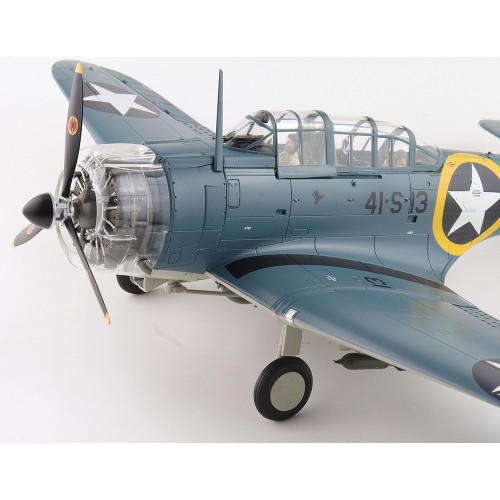 SBD-3 Dauntless 1/32 Die Cast Model - HA0218 1:32 scale Metal by Hobby Master Alt Image 3