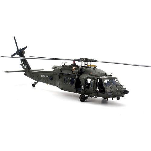 MH-60L Black Hawk - 160th Special Operations Aviation Regiment - Battle of Mogadishu (Black Hawk Down Incident) 1:48 Scale Diecast Helicopter by Bless Wing Alt Image 1
