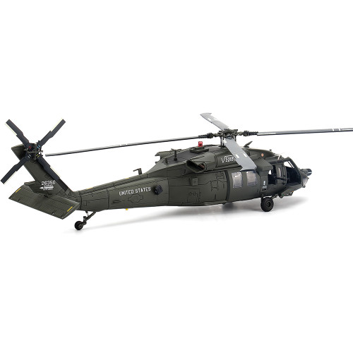 MH-60L Black Hawk - 160th Special Operations Aviation Regiment - Battle of Mogadishu (Black Hawk Down Incident) 1:48 Scale Diecast Helicopter by Bless Wing Alt Image 3