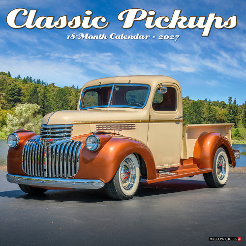 Classic Pickups 2027 Wall Calendar Willow Creek (65143) Main Image