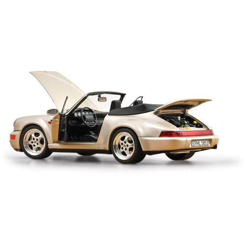 1992 Porsche 911 Turbo Look Cabriolet -Zermatt silver Alt Image 1