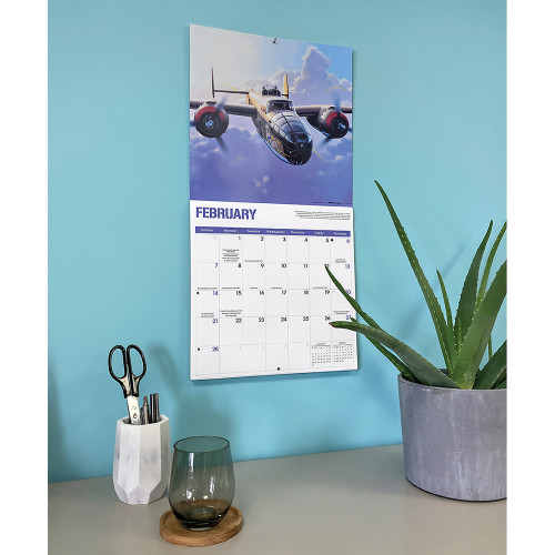 WWII Airplanes 2027 Wall Calendar CAROUSEL (270341)   by Carousel Calendars Alt Image 5