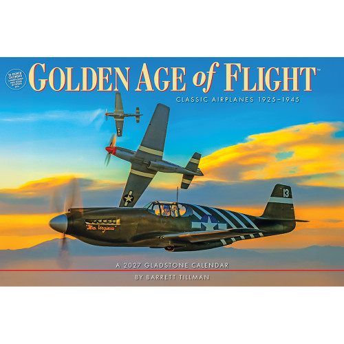 Golden Age of Flight 2027 Wall Calendar CAROUSEL (270563) Main Image