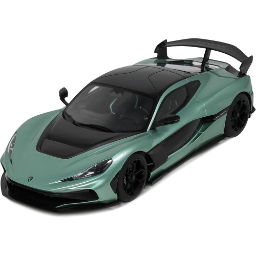 2024 Rimac Nevera R - R-Green 1:18 Scale Cast Resin Model Car by GT Spirit Alt Image 2