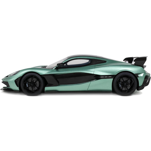 2024 Rimac Nevera R - R-Green 1:18 Scale Cast Resin Model Car by GT Spirit Alt Image 4