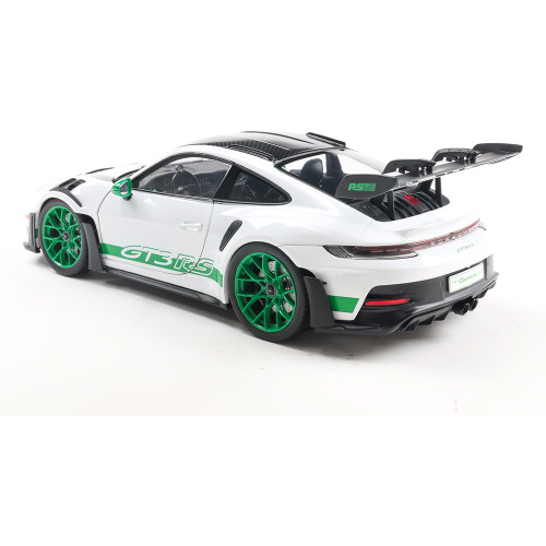 2024 Porsche 911 GT3 RS - Tribute To Carrera RS White 1:18 Scale Diecast Model Car by Solido Alt Image 4
