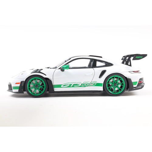 2024 Porsche 911 GT3 RS - Tribute To Carrera RS White 1:18 Scale Diecast Model Car by Solido Alt Image 6