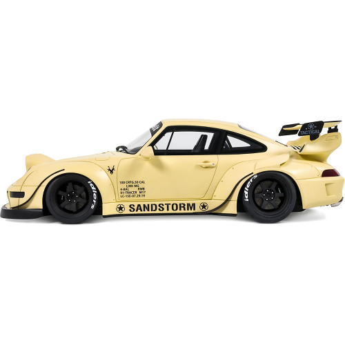 2023 RWB Porsche - Sandstorm Beige 1:18 Scale Cast Resin Model Car by GT Spirit Alt Image 4