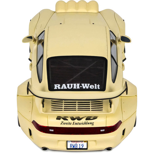 2023 RWB Porsche - Sandstorm Beige 1:18 Scale Cast Resin Model Car by GT Spirit Alt Image 7