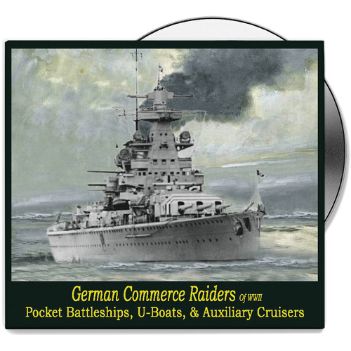 German Commerce Raiders of World War II - DVD                Campbell Films (CFDVD0339)   by Campbell Films Main Image