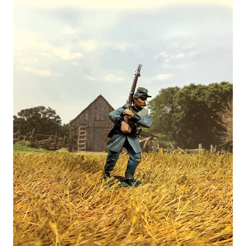 Confederate Texas Brigade Advancing No.2 1/30 Figure William Britain (31261) Alt Image 1