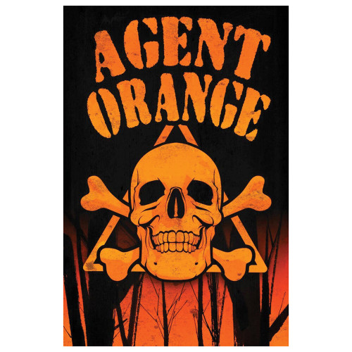 Agent Orange Metal Sign HA104 Main Image