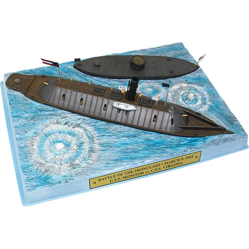 MONITOR AND MERIMACK CIVIL WAR KIT SET    ATLANTIS (L77257) Alt Image 1