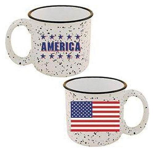 America Camper Mug   by Eagle Emblems Main Image
