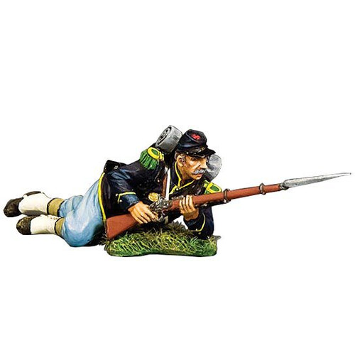 Lying Ready 1/30 Figure 1:30 Scale Metal by King and Country Main Image