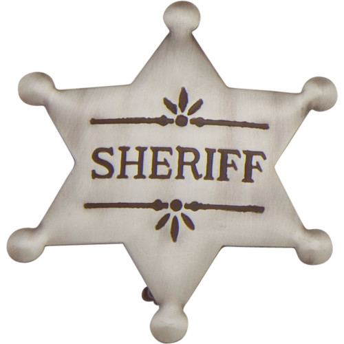 Old West Deluxe Silver Sheriff's Badge   by Collector's Armoury Ltd Main Image