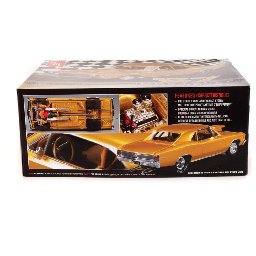 1967 Chevy Chevelle Pro Street 1/25 Kit  AMT Models (AMT876M) Alt Image 1