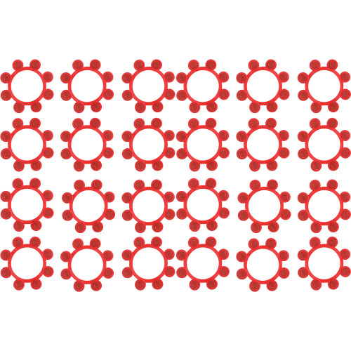 8 Shot Ring Caps - 24 pack  N/A  by Gonher Main Image
