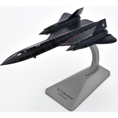 SR-71 Blackbird 1/200 Die Cast Model - AF1-0137 Lt. Col. Yielding and Lt. Col. Vida Alt Image 1