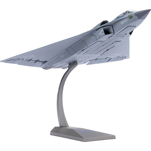 J-36 Stealth Fighter 1/100 Die Cast Model Alt Image 1