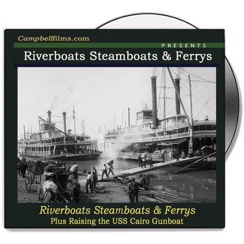 RIVERBOATS STEAMBOATS AND FERRY'S DVD CAMPBELL FILMS (CFDVD0129)   by Campbell Films Main Image