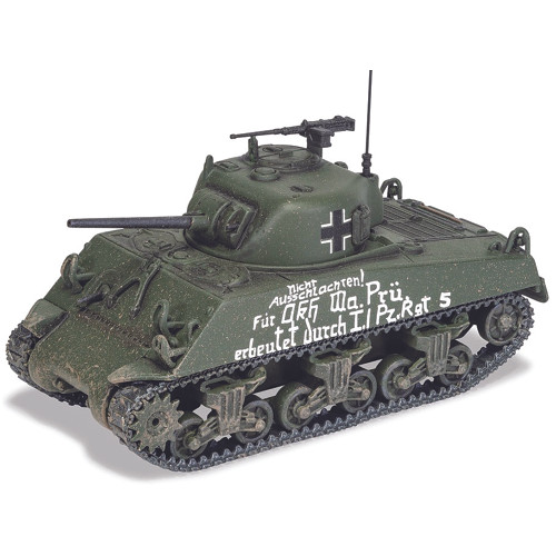 Beutepanzer M4A1 Sherman Tank 1/50 Die Cast Model Main Image