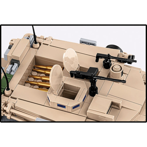 M1A2 ABRAMS US Tank Building Brick Set Alt Image 4