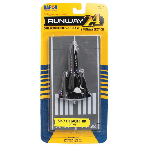 SR-71 NO DRONE DIE CAST MODEL W/ RUNWAY Alt Image 5