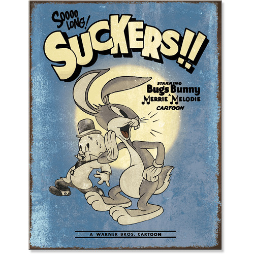 So Long Suckers Metal Sign Desperate Enterprises (2985) Main Image