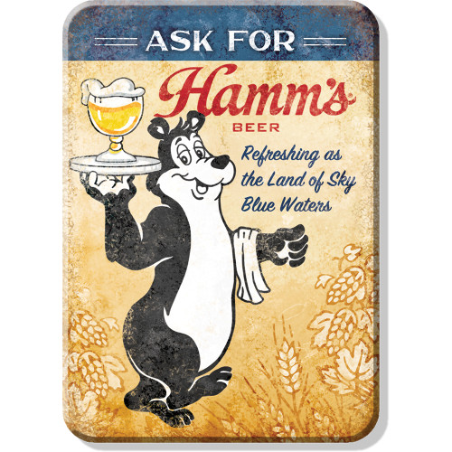 Hamms Bear Magnet Desperate Enterprises (M9234) Main Image