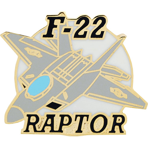 F-22 Lapel Pin Eagle Emblems (P62504) Main Image