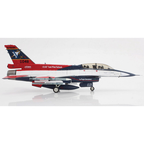 X-62A VISTA 1/72 Die Cast Model - HA38042b USAF Test Pilot School (2x AIM-120, 1x AIM-9x, 1x ACMI, 1 fu Alt Image 2
