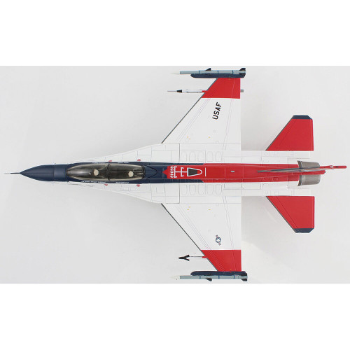 X-62A VISTA 1/72 Die Cast Model - HA38042b USAF Test Pilot School (2x AIM-120, 1x AIM-9x, 1x ACMI, 1 fu Alt Image 3