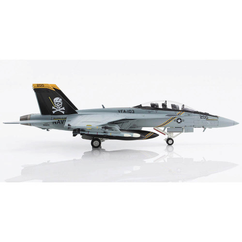 F/A-18F Super Hornet 1/72 Die Cast Model - HA5138 VFA-103 USS George H. W. Bush  April 2023 1:72 Scale Die Cast Metal by Hobby Master Alt Image 2