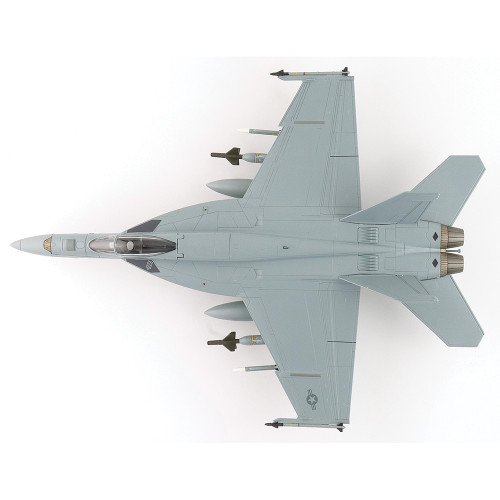 F/A-18E Super Hornet 1/72 Die Cast Model - HA5140b (w/decals for 01, 105, 410 airplanes) Alt Image 2