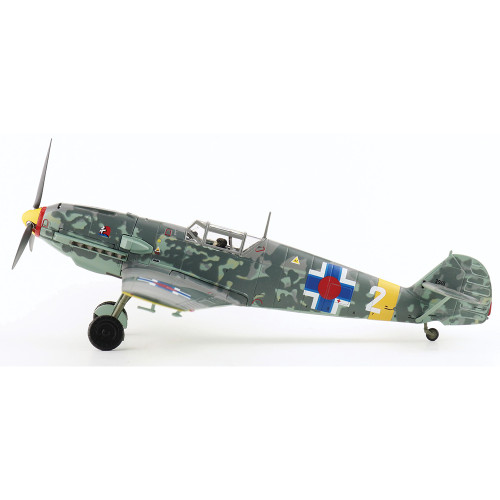 BF 109E-3 1/48 Die Cast Model - HA8724  Jan Reznak, Luftwaffe 13.(slow)/JG 52, White 2, USSR, Jan. Alt Image 2
