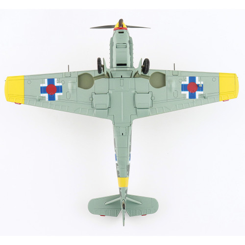 BF 109E-3 1/48 Die Cast Model - HA8724  Jan Reznak, Luftwaffe 13.(slow)/JG 52, White 2, USSR, Jan. Alt Image 5