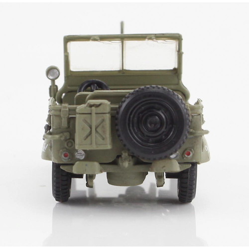 1/4 ton Military Vehicle 1/72 Die Cast Model - HG4215 U.S. 3rd Army,War Eagle, 1945 Alt Image 2