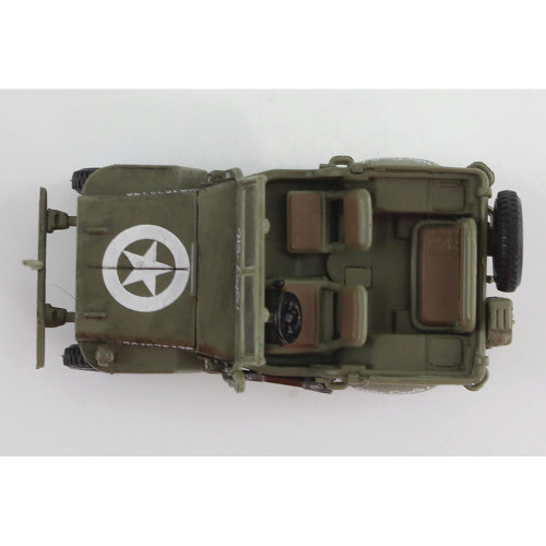1/4 ton Military Vehicle 1/72 Die Cast Model - HG4215 U.S. 3rd Army,War Eagle, 1945 Alt Image 4