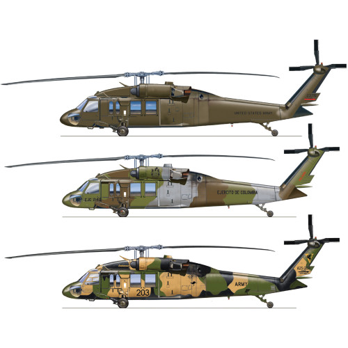 UH-60/MH-60 Night Raid 1/72 Kit Alt Image 3