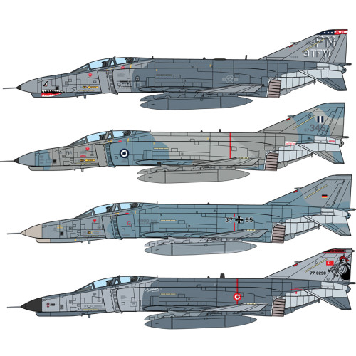 F-4E/F Phantom II 1/72 Kit Italeri (1448) Alt Image 3