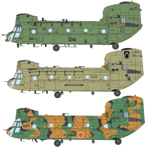 Chinook HC.2 / CH-47F 1/48 Kit Alt Image 3