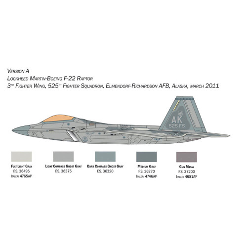 F-22A Raptor 1/48 Kit Alt Image 2