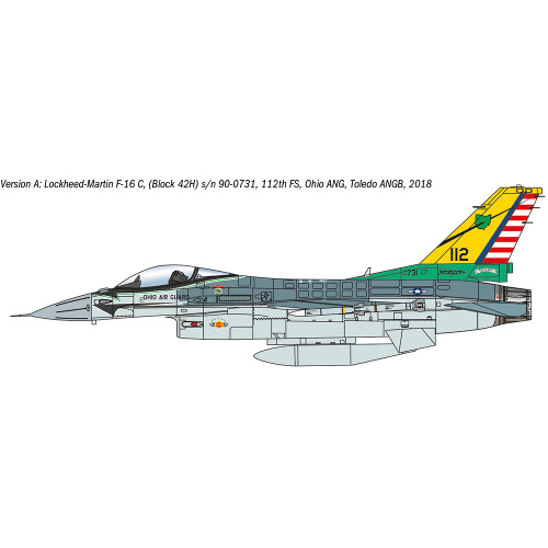F-16C Fighting Falcon 1/48 War Thunder Kit Italeri 35105 Alt Image 2