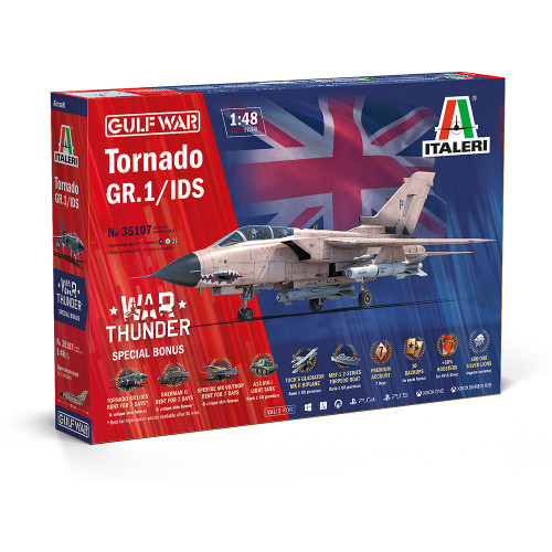 Tornado GR.1/IDS 1/48 Kit Italeri 35107 1:48 scale Plastic by Italeri Main Image